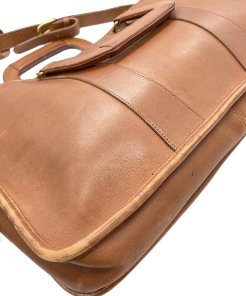 COACH（コーチ）COACH (コーチ) 2WAY クラブタンレザーバッグ ブラウンの古着・服飾アイテム