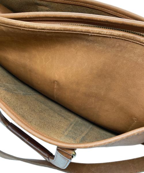 COACH（コーチ）COACH (コーチ) 2WAY クラブタンレザーバッグ ブラウンの古着・服飾アイテム