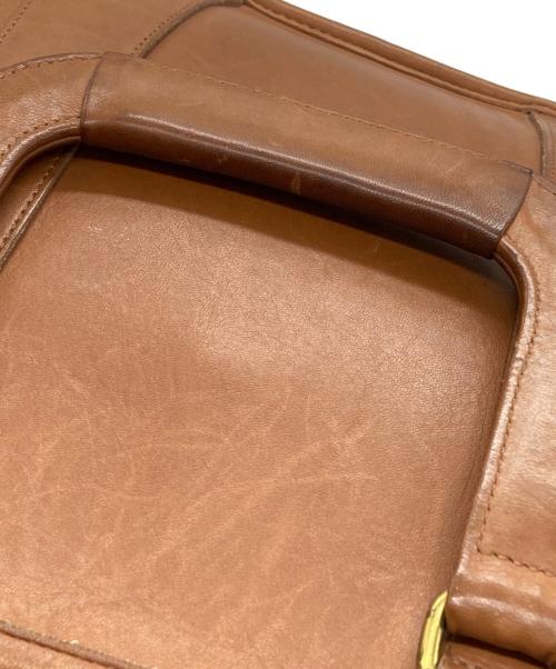 COACH（コーチ）COACH (コーチ) 2WAY クラブタンレザーバッグ ブラウンの古着・服飾アイテム