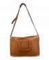 COACH (コーチ) 2WAY クラブタンレザーバッグ ブラウン：8000円