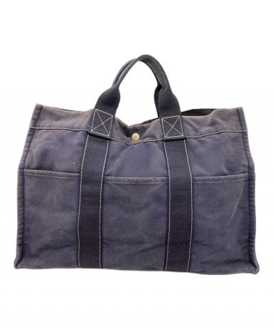 中古・古着通販】HERMES (エルメス) ドーヴィルMM ネイビー