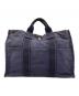 HERMES (エルメス) ドーヴィルＭＭ ネイビー：14000円