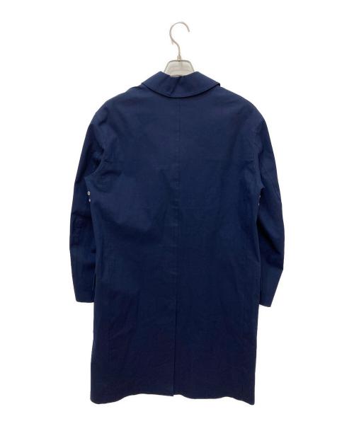 MACKINTOSH（マッキントッシュ）MACKINTOSH (マッキントッシュ) ゴム引きステンカラーコート ネイビー サイズ:38の古着・服飾アイテム