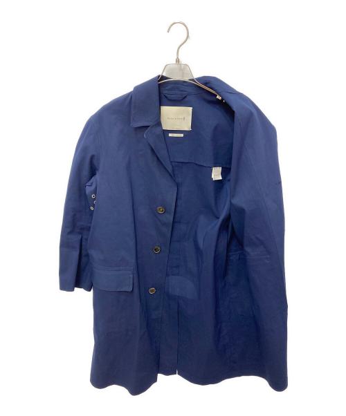 MACKINTOSH（マッキントッシュ）MACKINTOSH (マッキントッシュ) ゴム引きステンカラーコート ネイビー サイズ:38の古着・服飾アイテム