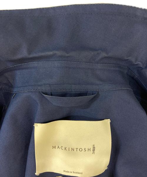 MACKINTOSH（マッキントッシュ）MACKINTOSH (マッキントッシュ) ゴム引きステンカラーコート ネイビー サイズ:38の古着・服飾アイテム