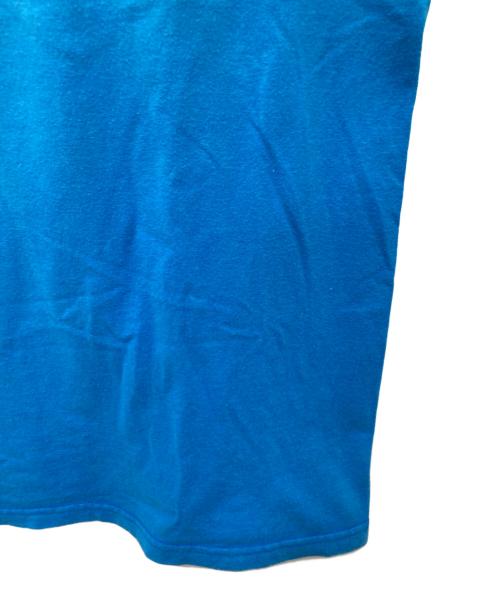 stussy（ステューシー）stussy (ステューシー) プリントTシャツ ブルー サイズ:Mの古着・服飾アイテム