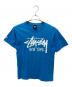 stussy（ステューシー）の古着「プリントTシャツ」｜ブルー