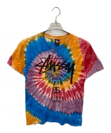 中古・古着通販】stussy (ステューシー) タイダイ染めTシャツ マルチ