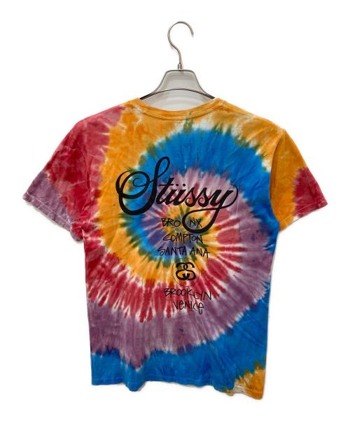stussy（ステューシー）stussy (ステューシー) タイダイ染めTシャツ マルチカラー サイズ:Mの古着・服飾アイテム