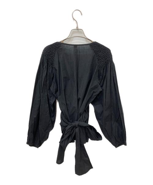 merlette（マーレット）merlette (マーレット) 長袖ブラウス ブラック サイズ:XSの古着・服飾アイテム