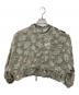 CLANE（クラネ）の古着「FLOWER JACQUARD TOPS」｜カーキ