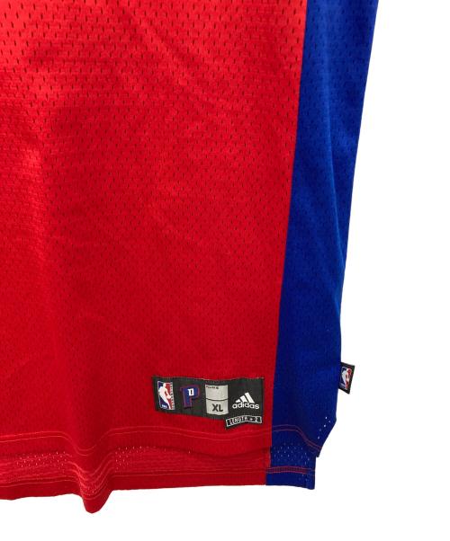 adidas（アディダス）adidas (アディダス) タンクトップ レッド サイズ:XLの古着・服飾アイテム