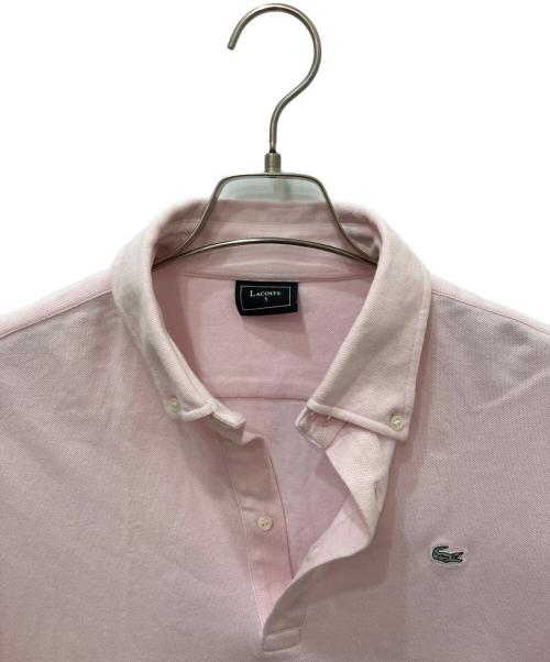 LACOSTE（ラコステ）LACOSTE (ラコステ) ポロシャツ ピンク サイズ:5の古着・服飾アイテム