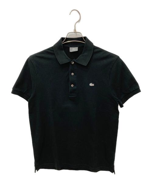 LACOSTE（ラコステ）LACOSTE (ラコステ) ポロシャツ ブラック サイズ:4の古着・服飾アイテム