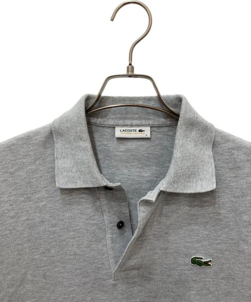 LACOSTE（ラコステ）LACOSTE (ラコステ) ポロシャツ グレー サイズ:2の古着・服飾アイテム