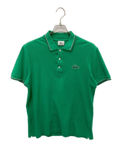LACOSTE（ラコステ）LACOSTE (ラコステ) ポロシャツ グリーン サイズ:3の古着・服飾アイテム