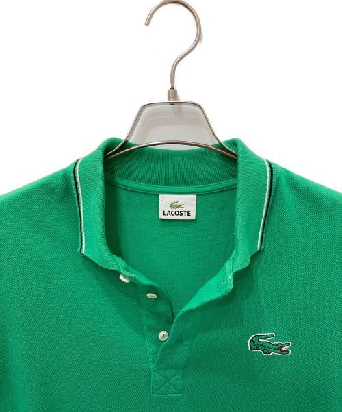 LACOSTE（ラコステ）LACOSTE (ラコステ) ポロシャツ グリーン サイズ:3の古着・服飾アイテム