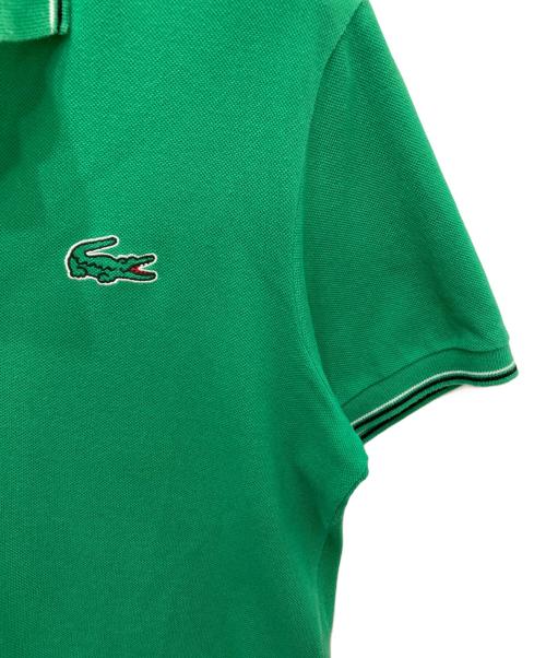 LACOSTE（ラコステ）LACOSTE (ラコステ) ポロシャツ グリーン サイズ:3の古着・服飾アイテム