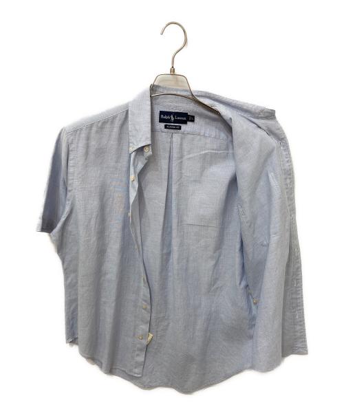 RALPH LAUREN（ラルフローレン）RALPH LAUREN (ラルフローレン) 半袖シャツ ブルー サイズ:Lの古着・服飾アイテム