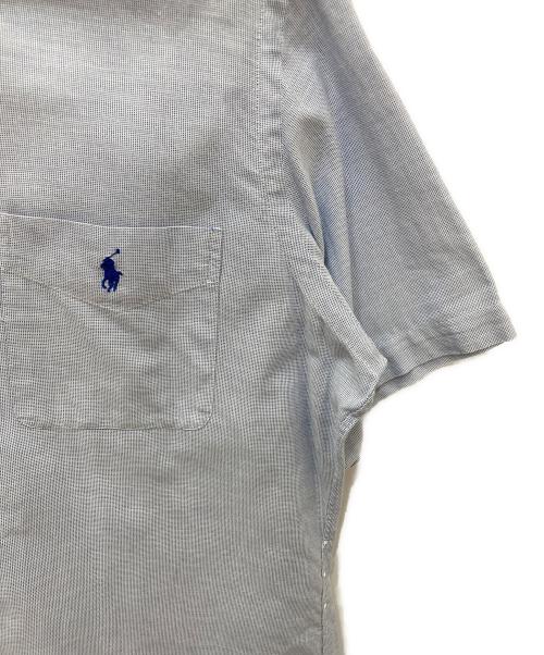 RALPH LAUREN（ラルフローレン）RALPH LAUREN (ラルフローレン) 半袖シャツ ブルー サイズ:Lの古着・服飾アイテム