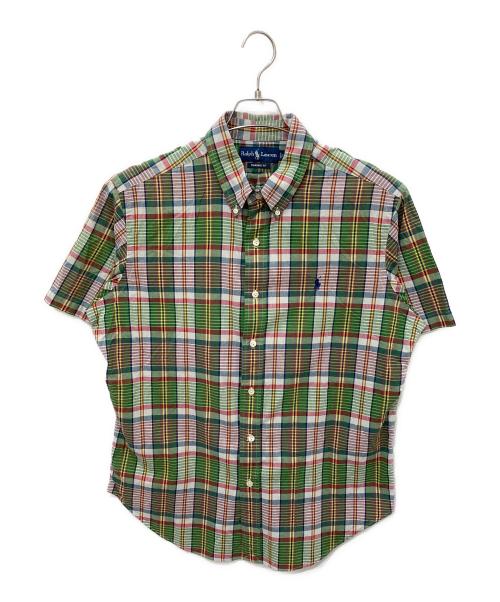 RALPH LAUREN（ラルフローレン）RALPH LAUREN (ラルフローレン) チェックシャツ グリーン サイズ:XLの古着・服飾アイテム