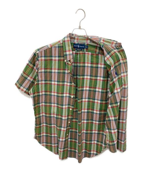 RALPH LAUREN（ラルフローレン）RALPH LAUREN (ラルフローレン) チェックシャツ グリーン サイズ:XLの古着・服飾アイテム
