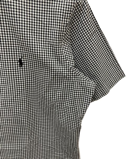 RALPH LAUREN（ラルフローレン）RALPH LAUREN (ラルフローレン) チェックシャツ ブラック×ホワイト サイズ:Lの古着・服飾アイテム
