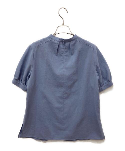 UNITED TOKYO（ユナイテッドトーキョー）UNITED TOKYO (ユナイテッドトーキョー) ス ペザントギャザーブラウス スカイブルー サイズ:FREEの古着・服飾アイテム