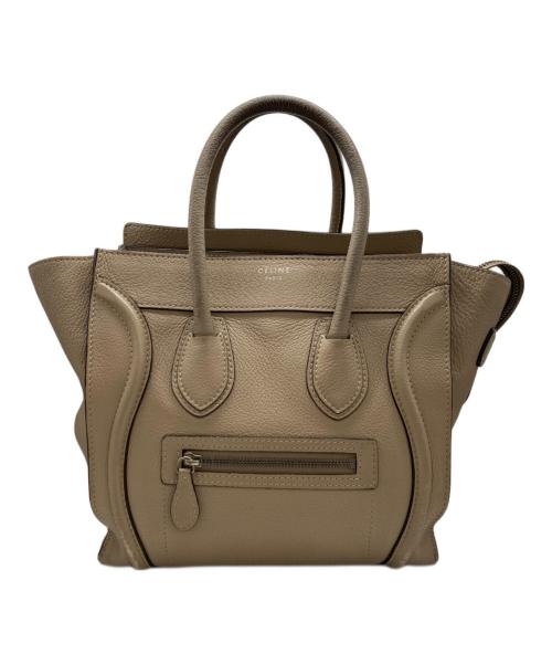 CELINE（セリーヌ）CELINE (セリーヌ) ハンドバッグ ベージュの古着・服飾アイテム