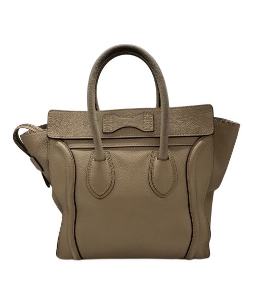 CELINE（セリーヌ）CELINE (セリーヌ) ハンドバッグ ベージュの古着・服飾アイテム