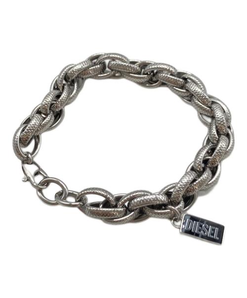 DIESEL（ディーゼル）DIESEL (ディーゼル) ブレスレット シルバーの古着・服飾アイテム