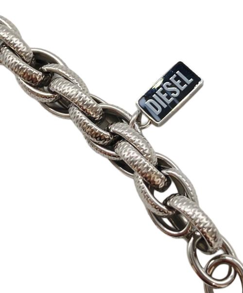 DIESEL（ディーゼル）DIESEL (ディーゼル) ブレスレット シルバーの古着・服飾アイテム