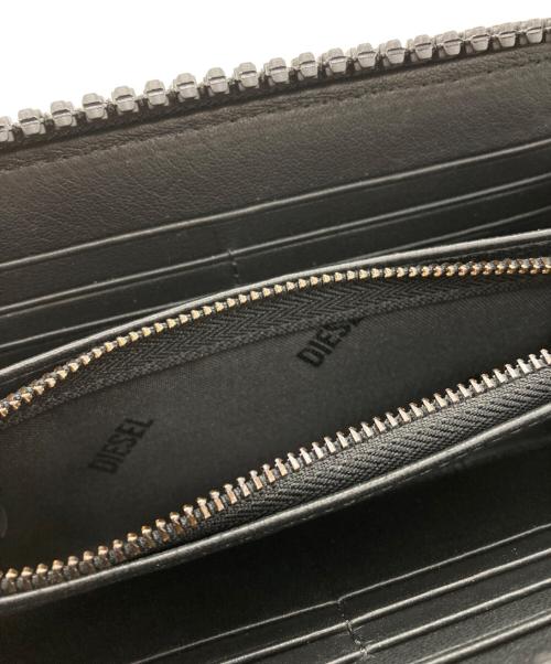DIESEL（ディーゼル）DIESEL (ディーゼル) 長財布/ZIP-D CONTINETAL ブラックの古着・服飾アイテム