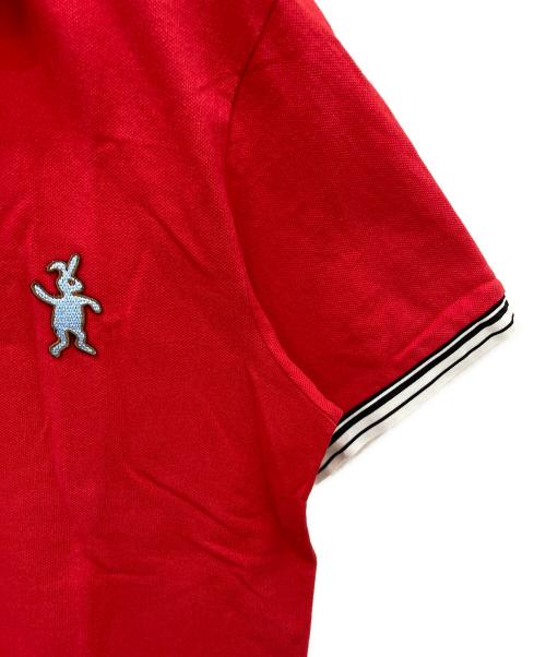 MARNI（マルニ）MARNI (マルニ) ダンスバニーポロシャツ レッド サイズ:40の古着・服飾アイテム