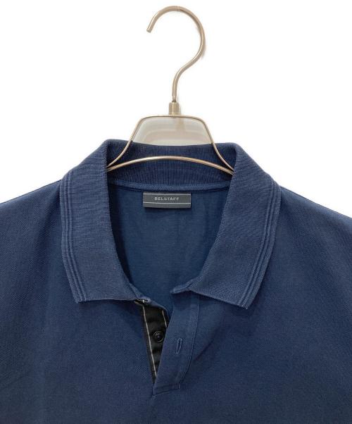 BELSTAFF（ベルスタッフ）BELSTAFF (ベルスタッフ) ポロシャツ ネイビー サイズ:Lの古着・服飾アイテム