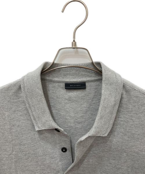 BELSTAFF（ベルスタッフ）BELSTAFF (ベルスタッフ) ポロシャツ グレー サイズ:Ｌの古着・服飾アイテム