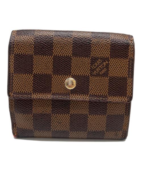 LOUIS VUITTON（ルイ ヴィトン）LOUIS VUITTON (ルイ ヴィトン) 2つ折り財布　ダミエ　ラドロー ブラウンの古着・服飾アイテム
