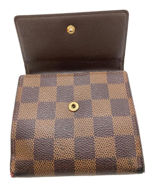 LOUIS VUITTON（ルイ ヴィトン）LOUIS VUITTON (ルイ ヴィトン) 2つ折り財布　ダミエ　ラドロー ブラウンの古着・服飾アイテム