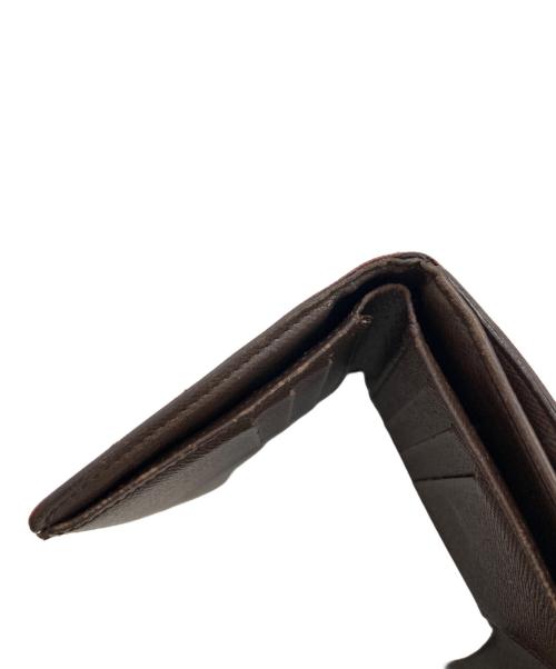 LOUIS VUITTON（ルイ ヴィトン）LOUIS VUITTON (ルイ ヴィトン) 2つ折り財布　ダミエ　ラドロー ブラウンの古着・服飾アイテム