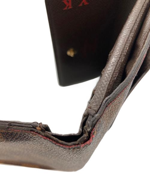 LOUIS VUITTON（ルイ ヴィトン）LOUIS VUITTON (ルイ ヴィトン) 2つ折り財布　ダミエ　ラドロー ブラウンの古着・服飾アイテム