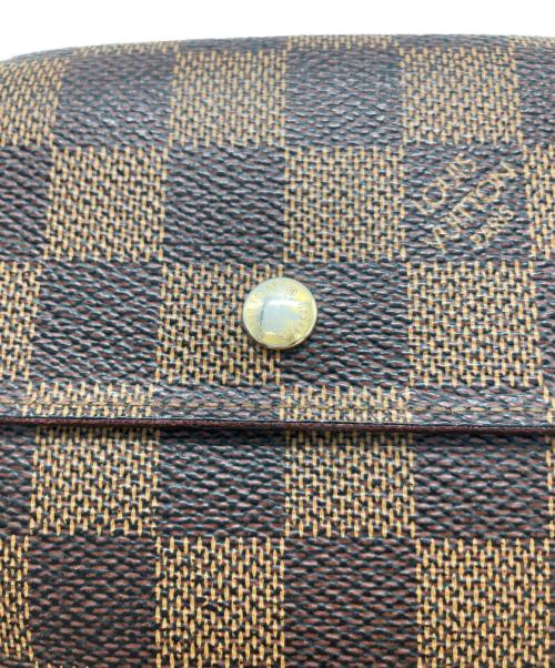 LOUIS VUITTON（ルイ ヴィトン）LOUIS VUITTON (ルイ ヴィトン) 2つ折り財布　ダミエ　ラドロー ブラウンの古着・服飾アイテム