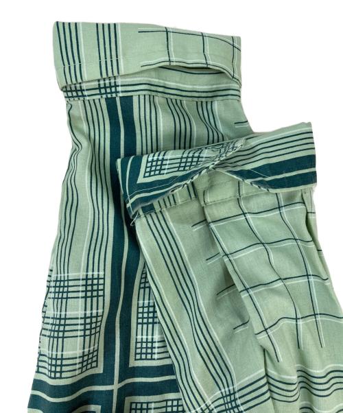 OPUS I（-）OPUS I (-) 長袖シャツ グリーン サイズ:15 1/2の古着・服飾アイテム