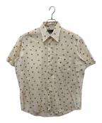 Searsシアーズ）の古着「総柄シャツ」｜ベージュ