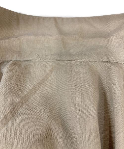 USED（古着）USED (古着) 半袖シャツ ベージュ サイズ:記載なしの為実寸参照の古着・服飾アイテム