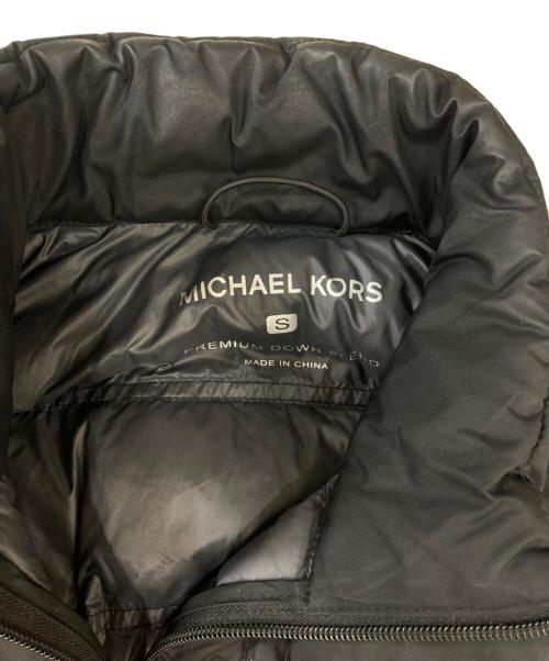 MICHAEL KORS（マイケルコース）MICHAEL KORS (マイケルコース) PREMIUM DOWN BLEND JACKET ブラック サイズ:Sの古着・服飾アイテム