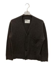 MHL（マーガレットハウエル）の古着「WOOL ALPACA LINEN CARDIGAN」｜ブラウン