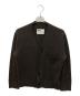 MHL（マーガレットハウエル）の古着「WOOL ALPACA LINEN CARDIGAN」｜ブラウン