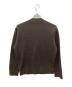 MHL (マーガレットハウエル) WOOL ALPACA LINEN CARDIGAN ブラウン サイズ:M：8000円