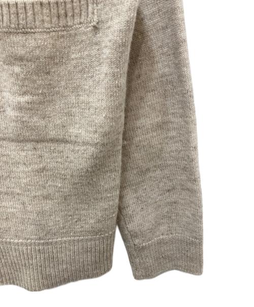 MHL（マーガレットハウエル）MHL (マーガレットハウエル) WOOL ALPACA LINEN CARDIGAN ベージュ サイズ:Mの古着・服飾アイテム