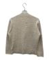 MHL (マーガレットハウエル) WOOL ALPACA LINEN CARDIGAN ベージュ サイズ:M：7000円